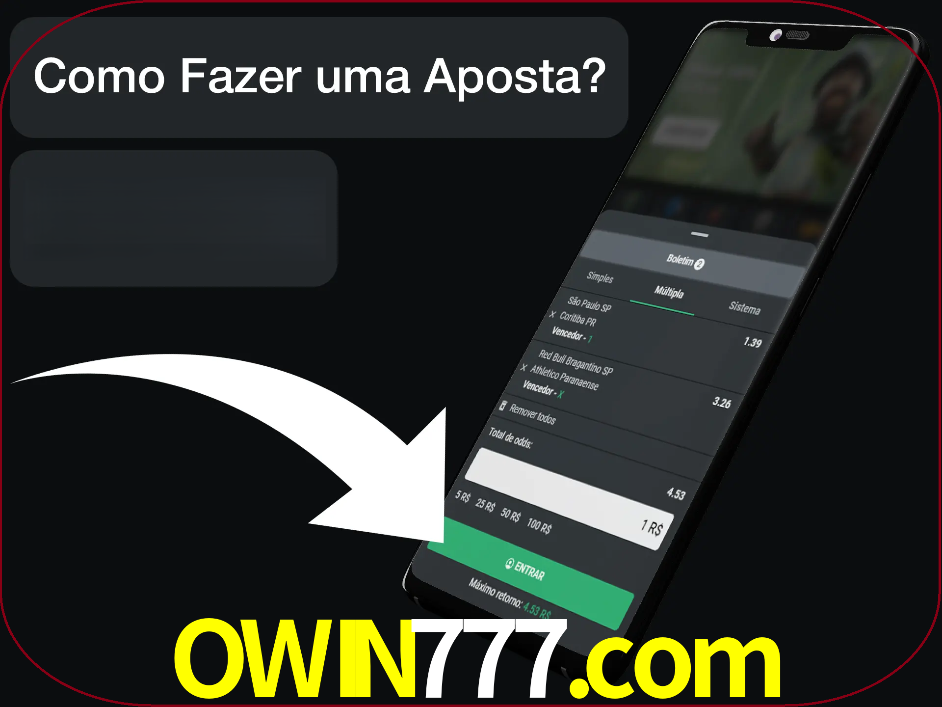 Preencha sua aposta e aguarde o resultado.